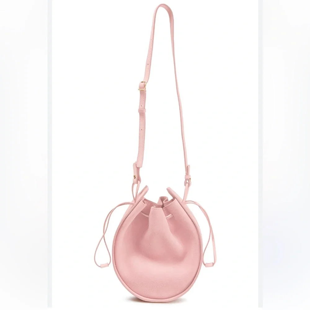 THE ROW Suede Bucket Bag